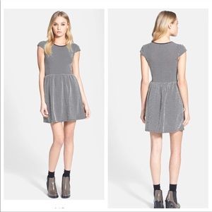 Topshop jacquard for skater dress